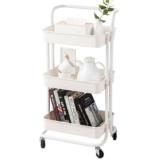 Maxcook 3 Layers Storage Rack White – MCWA982
