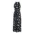 Maxi Dress with Sun, Moon and Stars Maxi Dress Black by Gothicana by EMP
