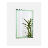 Maya Striped Border Wall Mirror