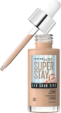 Maybelline Super Stay Skin Tint Foundation, With Vitamin C, Brighten and Glow Serum Foundation with Long-Lasting, Buildable Coverage, Up to 24H Wear, Vegan Formula, Shade 34