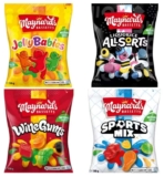 Maynards Bassetts 130g Wine Gums / Liquorice Allsorts / Sports Mix / Jelly Babies (Nectar)