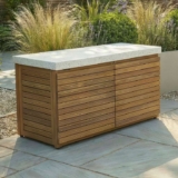 Maze – Bali Outdoor Kamado Storage Unit W90 x D60 x H51cm or Antigua W120 x D60 x H65cm £299.75 Acacia Wood & Wax concrete tops With Code