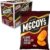 McCoys FLAME GRILLED STEAK Grab Bag Crisps 45g (Multipack BOX of 36) – Fully loaded with flavour, iconic ridged crisp, unmistakable crunch