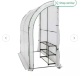 McGregor Garden Wall Leaning Transparent Greenhouse -6 x3 ft – Free C&C