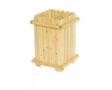 McGregor Scalloped Edge Wooden Planter – Free C&C