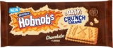 McVities Hobnobs Oaty Crunch Creams, Chocolate Flavour, 100 g (Pack of 1) Delicious Oaty Biscuits, Sweet Sandwich Snack Great for Sharing, Great with Tea or Coffee, Convenient Snack Anytime