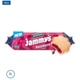 McVities Jammys Raspberry Biscuits 136.5g (Clubcard Price)