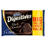 McVities Milk Chocolate Hobnobs Biscuits / Mcvities Dark / Milk Chocolate Digestive Biscuits 2x262g