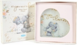 Me to You Tatty Teddy Glass Heart Plaque Wedding Day Gift – Official Collection