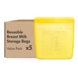 Medela Reusable Breast Milk Bags, Wide Opening, Double-Seal, 220 Ml