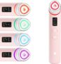 Medicube Age-R Booster Pro Pink 6-in-1 Real Glass Annealing Device Glass Skin with Improved Absorption, Shine, Elasticity, Pore Care LED Skin Care Device Korean