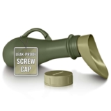 Medipaq Portable Urinal 1.2L Urine Bottles Male & Female Urinal Pee Bottle for Men Travel Urine Bottles – Army Green