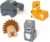 Melissa & Doug Blockables Woodland Friends Snap And Play Wooden Building Blocks, Construction Toys for Kids Age 2-7 – FSC Certified