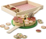 Melissa & Doug Wooden Pizza Kitchen Role Play Set