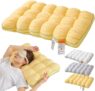 Mellow Puff Pillow, Cooling Marshmallow Cloud Pillow for Adults, Soft Support Bed Pillow for Side & Back Sleepers, Lightweight Breathable for Bedroom, Sofa, and Travel