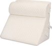 Memory Foam Leg Elevation Wedge Pillow with Adjustable Height & Cover