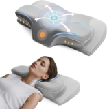 Memory Foam Pillow for Neck Pain Relief, Ergonomic Cervical Neck Pillow, Orthopedic Contour Bed Pillows for Side, Back & Stomach Sleepers with Breathable Cooling Cover