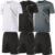 MenS Tracksuit 2 Piece Sports Gym T Shirt & Short Set Fashion Jogging Sweatsuits Wicking Quick Drying Soft Training Tracksuit Workout Fitness Running Sweat-Suits Sportswear Set M-5Xl