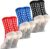 Meng Jiaran 3 Pairs Kids Football Socks Grip Socks,Anti-Slip Football Socks Breathable Soccer Ankle Socks for Running Training Aged 5-12(Size 3.5-5)