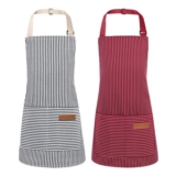 Meng Jiaran Kids Aprons, 2-Pack with Pockets