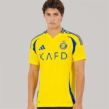 Mens ANFC Al Nassr FC 24/25 Home Jersey Impact Yellow/Royal Blue