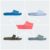 Mens Adilette Aqua Slides Blue / Olive/ Red/ Grey Free delivery for adiClub members (Extra 10% off via HS/DFC portals)