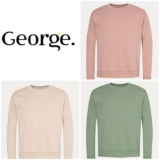Mens Crew Neck Sweatshirt (3 Colours / Sizes S-XXL) – Free Click & Collect