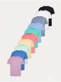 Mens Crew Neck T-Shirts 10 Pack (2 Colour Options) Sizes S-4XL Extra 10% Off with George Reward Points Free C&C
