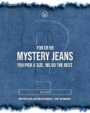 Mens DAC Mystery Jeans (Just pick a size)