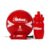 Mens FA Cup Gift Set Red/White – Football, Mini Pump & Water Bottle