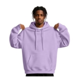 Mens Fleece Hoodie, Oversized Pullover Long Sleeve with Pocket Drawstring