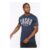 Mens Hallfell Crew Neck Cotton T-Shirt with Puff Print Logo