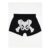 Mens Halloween Black Skeleton Hipster Trunks – XS