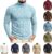 Mens Jumper Turtle Neck Tops Black Sweater Thermal Long Sleeve Tops Winter Warm Roll Neck Tops Lightweight Breathe Sweaters and Pullovers Soft Comfort Knitwear Jumpers for Everyday
