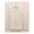 Mens Linen Blend Cream/White Stripe Shirt 2XL and 3XL