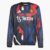 Mens MUFC Manchester United 24/25 Pre Match Warm Up Long Sleeve Top Black/Mufc Red/Off White/Team Coll Burgundy Sizes S&M