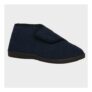 Mens Navy Easy Access Cord Slipper