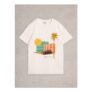 Mens Palm Springs Crew Neck Graphic Tee