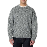 Mens Relaxed-Fit Heavyweight Crewneck Sweater