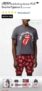 Mens Shortie Rolling Stones Pyjamas Argos TU