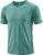 Mens Sports T Shirt Crew Neck Short Sleeve Quick Dry UV Sun Protection Moisture Wicking Breathable Reflective Running Top for Workout Training Gym Fitness