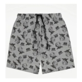 Mens Star Wars Mandalorian Grey Lounge Shorts – XS