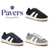 Mens Suede Lace-Up Trainers (3 Colours / Sizes 6-12) – Free Delivery With Code