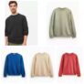 Mens The Ultimate Crew Neck Sweatshirt (Black / Green / Grey Marl / Red / Blue / Yellow Cream) Sizes S- XXXL Free C&C