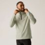 Mens Thompson Lightweight Half Zip Fleece Beige free C&C