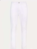 Mens White Slim Fit Jeans With Stretch – Sizes 30-42 ( Free C&C )