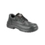 Mens Wide Fitting Lace up Safety Shoes Black Grafter