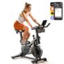 Merach Exercise Bike Brake Pad Stationary Bike Low Noise Indoor Cycling Bike – With Code – Sold by Merach Official Store