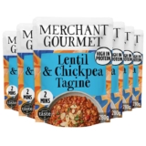 Merchant Gourmet Ready-to-Eat Lentil & Chickpea Tagine with Ras El Hanout & Apricots (6x 280g)