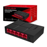 Mercusys MS105G 5-Port Desktop Gigabit Ethernet Switch Plug and Play